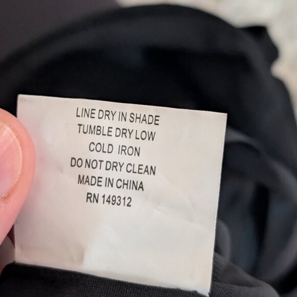 Revolve Saints + Secrets black ruched peplum tank top - Picture 5 of 5